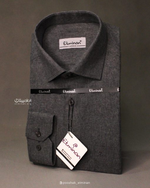 پیراهن چهارخانه کشمیر | پیراهن پاییزه اطمینان | پیراهن گرم | پیراهن مردانه