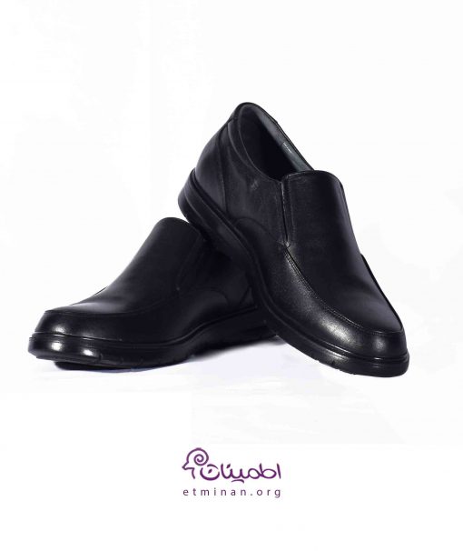 کفش چرمی مردانه - کفش بند دار مردانه - کفش طبی - کارخانه پوشاک اطمینان مشهد