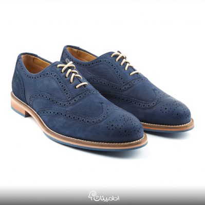 کفش آبی - کفش رسمی - کفش مردانه آبی - کفش اطمینان
